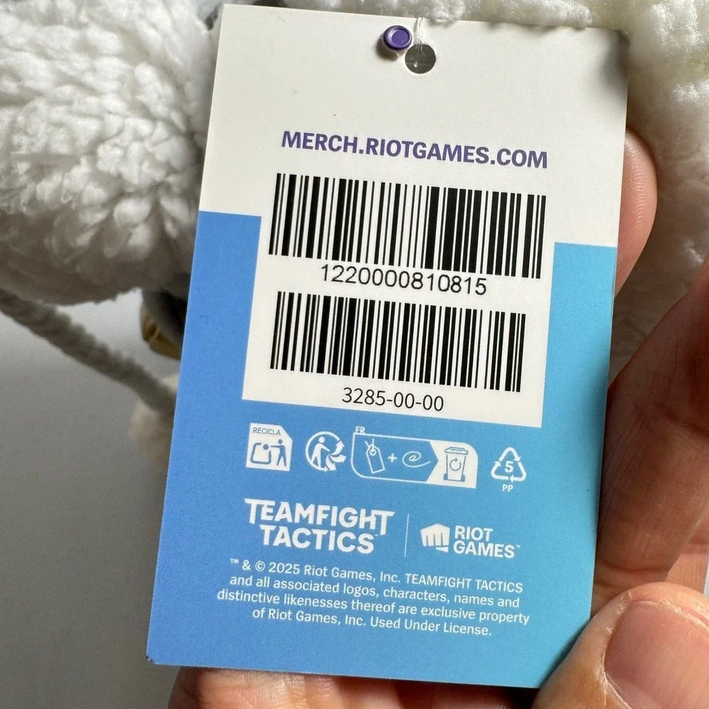 NEW 2025 Riot Games Teamfight Tactics Poro pompom Plush Winter Hat‎